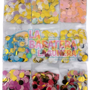 Confetti circular de papel