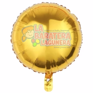 Globo redondo dorado 18''