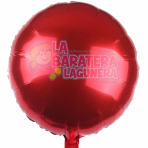 Globo redondo rojo 18''
