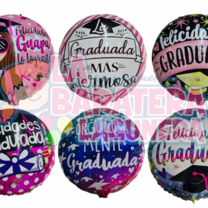 Globo de 18" de mujer de graduación