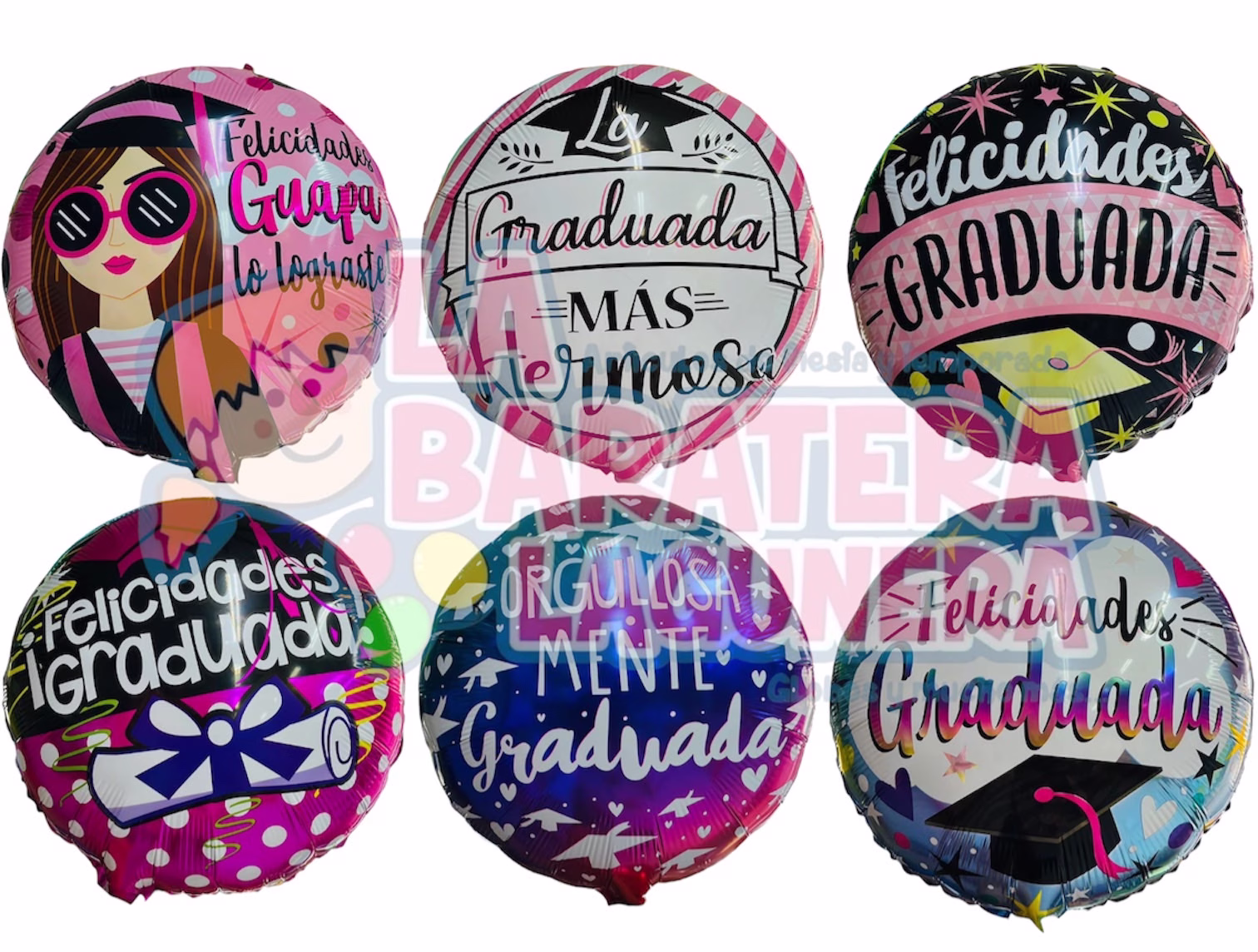Globo de 18" de mujer de graduación