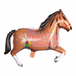 Globo de caballo cafe claro