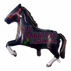 Globo de caballo negro