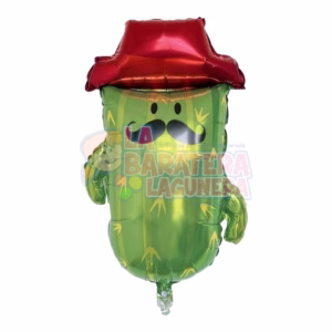 Globo de cactus hombre fiesta mexicana