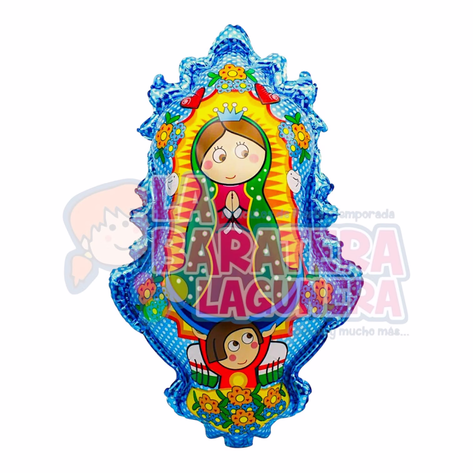 Globo de la virgen figura