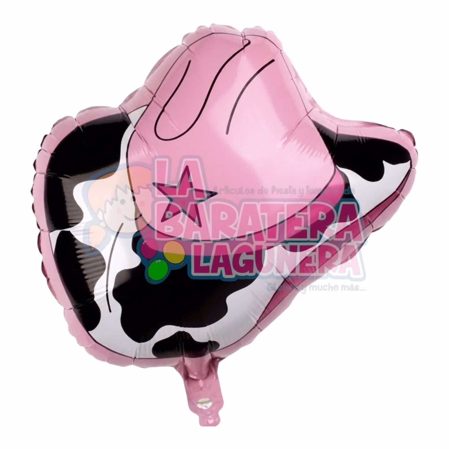 Globo de sombrero de vaca mujer