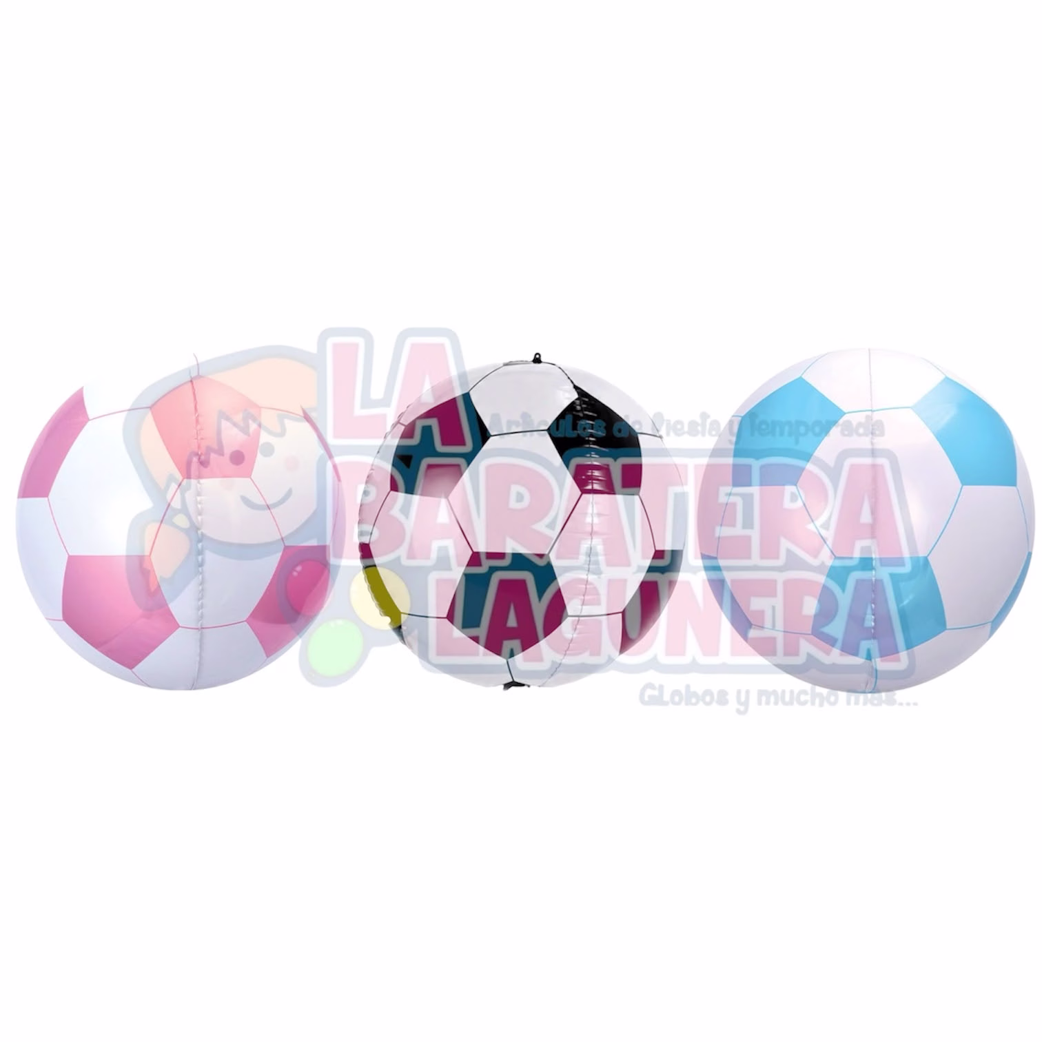 Globo pelota gigante de futbol