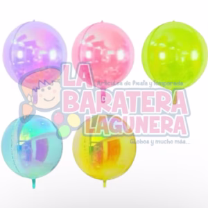 Globo tornasol orbz 22"