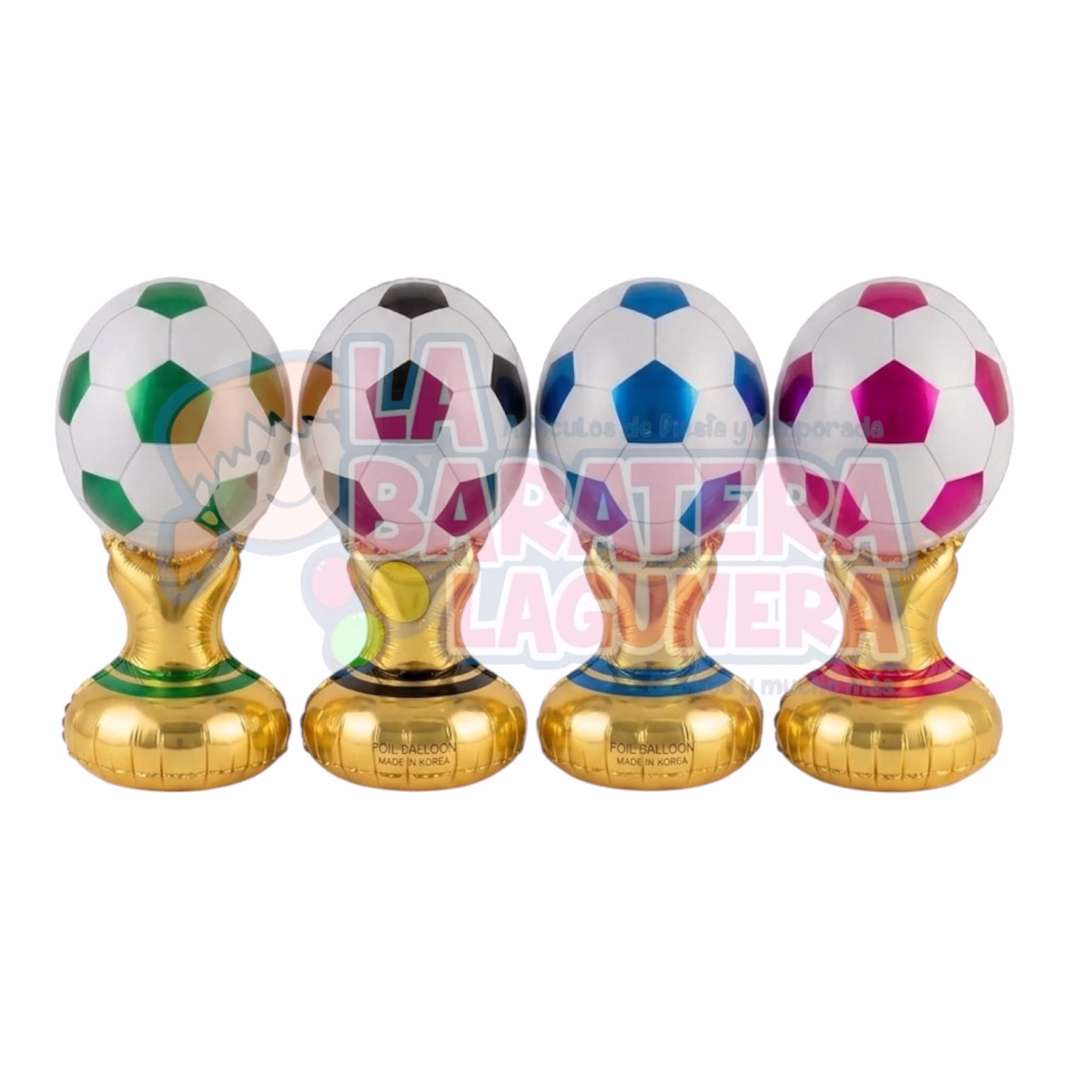 Globos de base de futbol