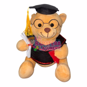 Oso de peluche de graduación 28 cm