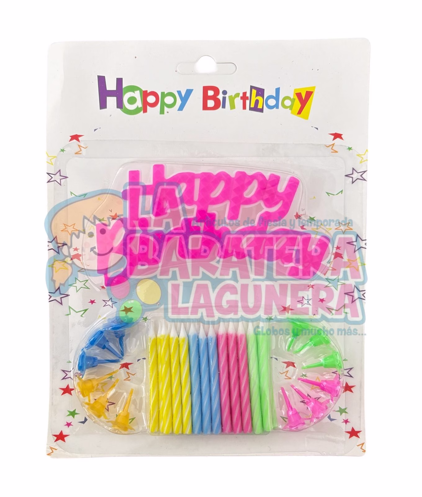 Velas de letras