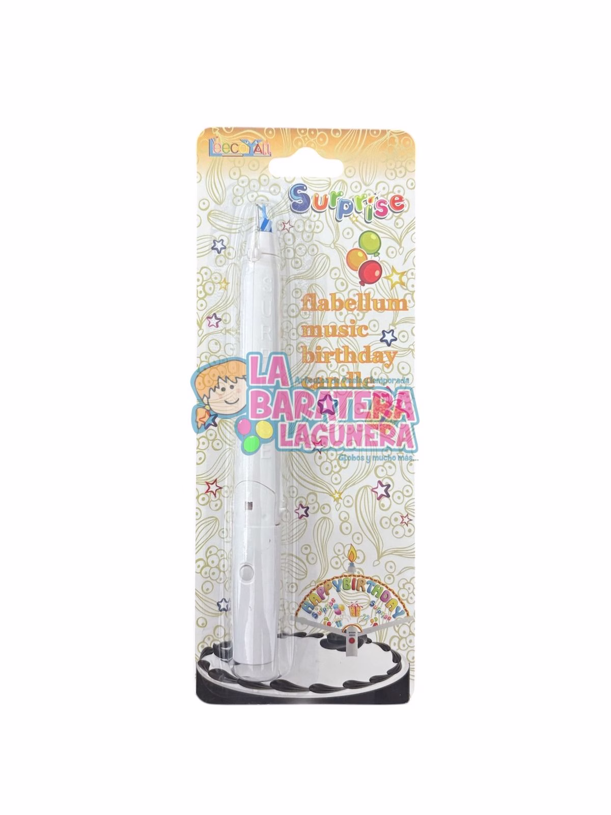 Vela musical de abanico