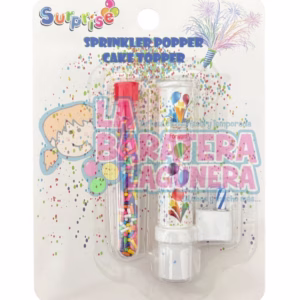 Vela que lanza chispitas de colores