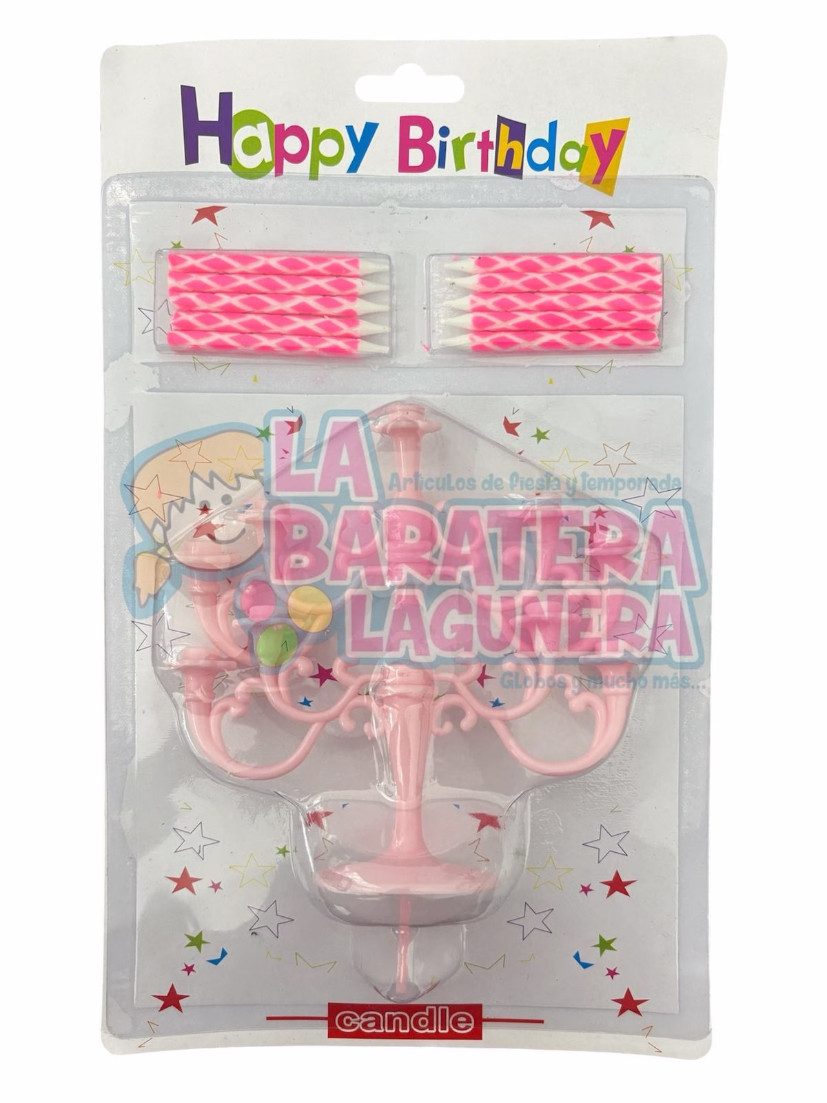 Vela de candelabro