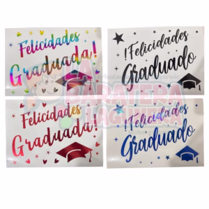 Vinil de graduación para globos