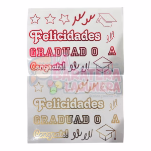 Vinil de graduación para globos