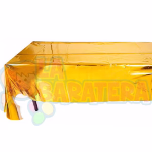 MANTEL METALICO DORADO