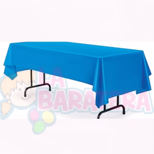 MANTEL PLASTICO AZUL